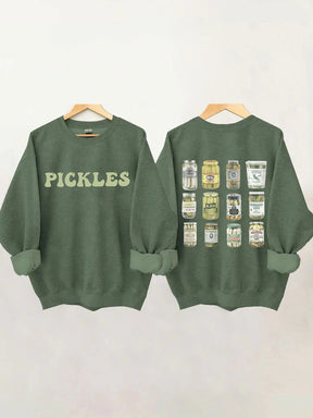 Vintage Canned Pickles Sweatshirt 