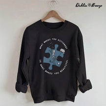 Ce qui vous rend différent Sweat-shirt de sensibilisation à l'autisme