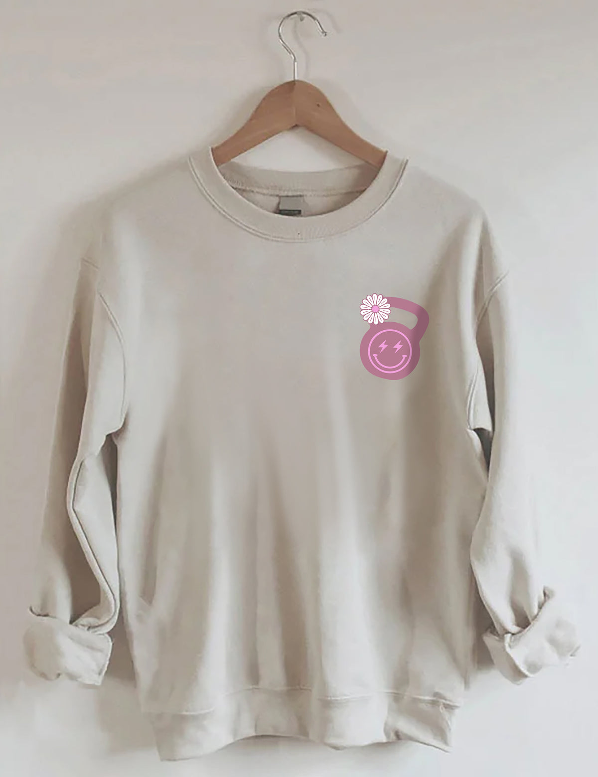 Sweat-shirt de couverture de pompe de maman musculaire