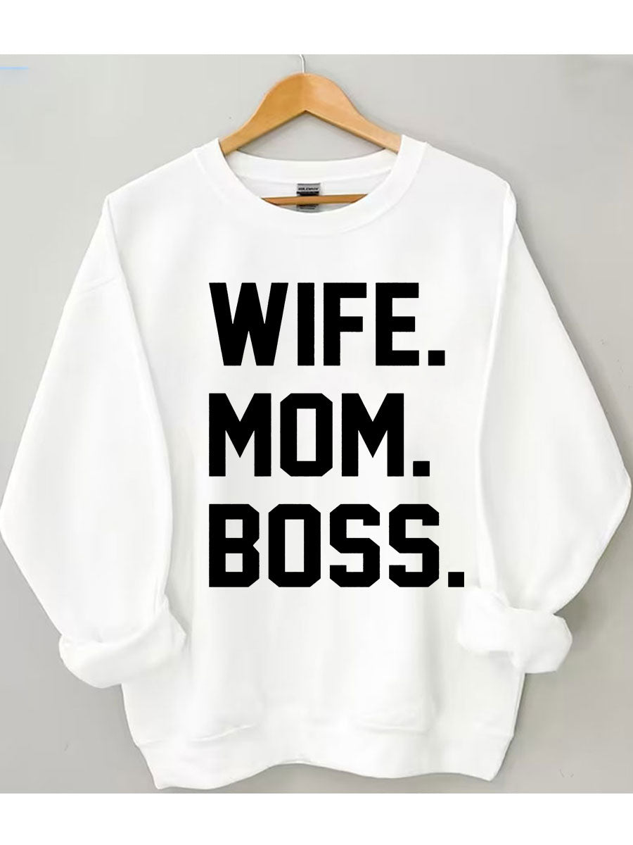 Sweat-shirt Femme Maman Patron 