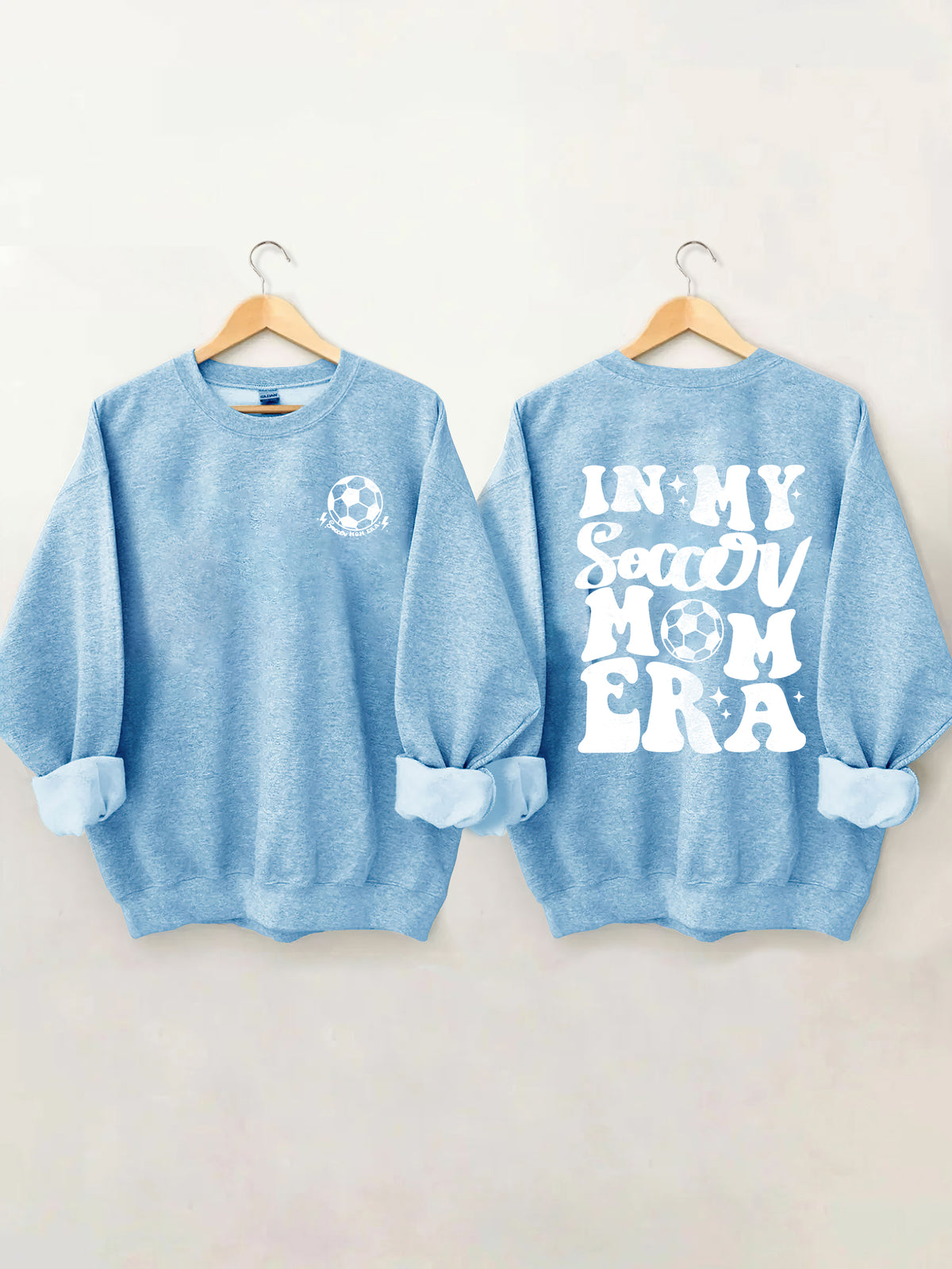 Sweat-shirt Dans mon ère de maman de football