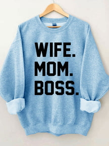 Sweat-shirt Femme Maman Patron 