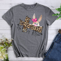 He is Risen Rabbit Lover T-shirt