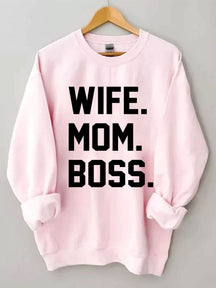 Sweat-shirt Femme Maman Patron 