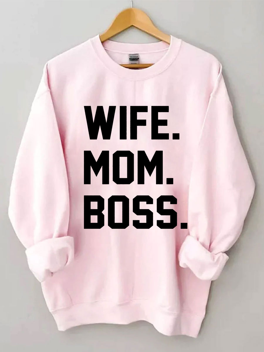 Sweat-shirt Femme Maman Patron 
