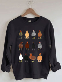 Huhn-Sweatshirt 