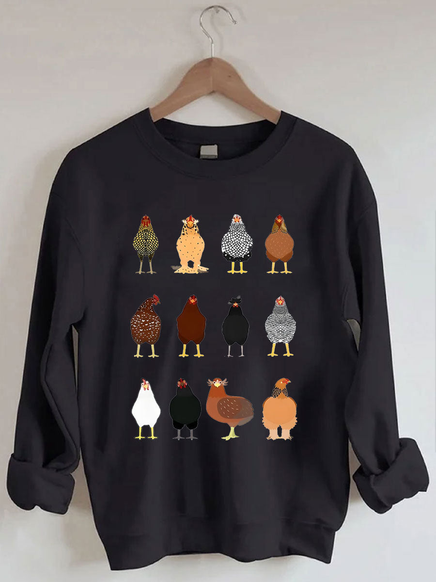 Huhn-Sweatshirt 