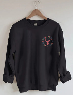 In meinem Jagdfrauen-Ära-Sweatshirt 