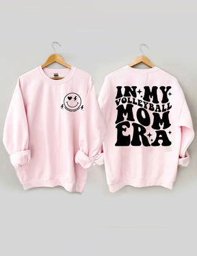Dans mon sweat-shirt de l’ère de ma maman de volley-ball