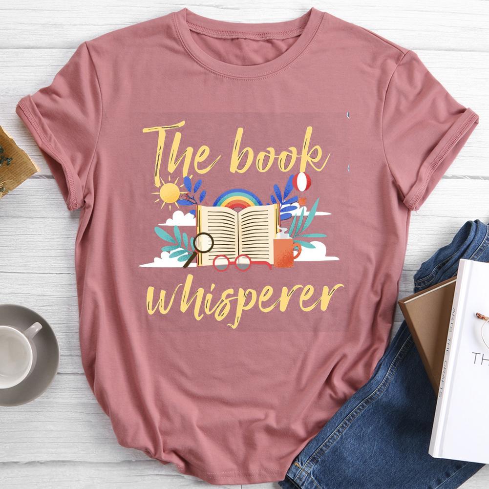 T-shirt col rond Book Whisperer