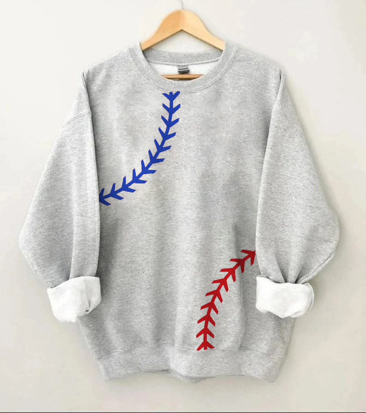 Sweat-shirt imprimé baseball