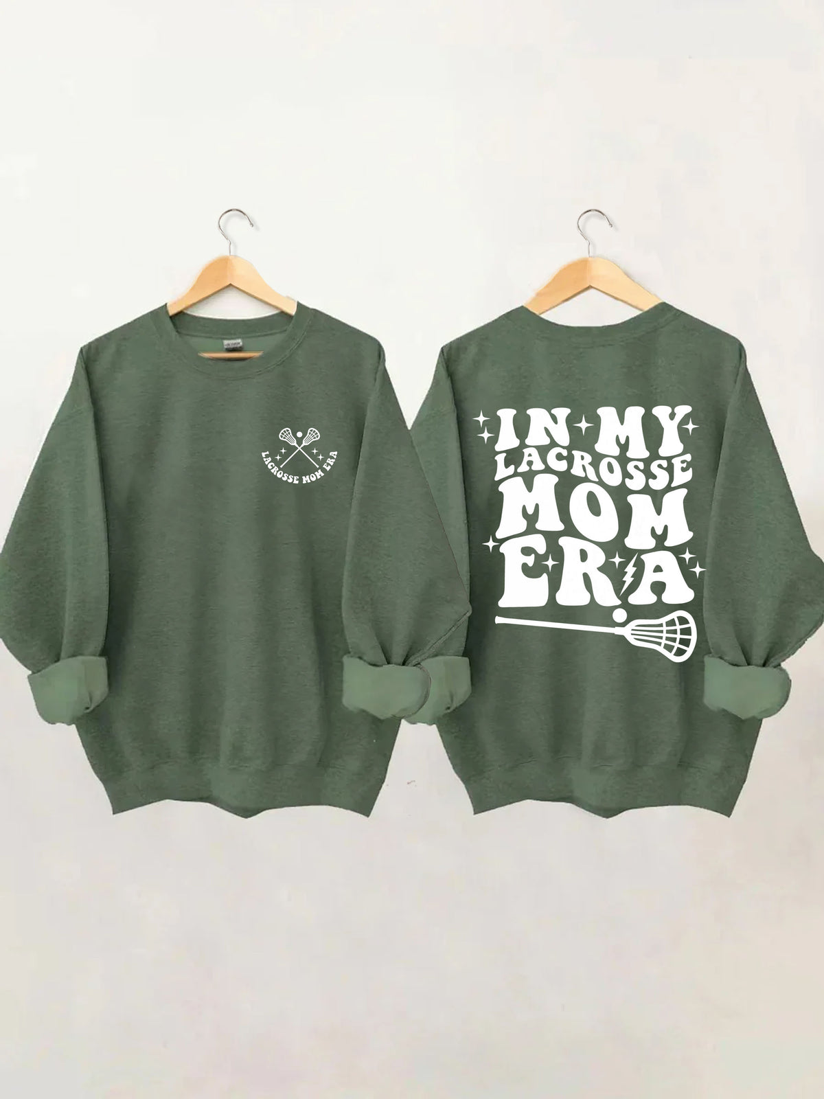 Sweat-shirt Dans mon ère de maman de crosse