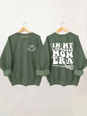 Sweat-shirt Dans mon ère de maman de crosse