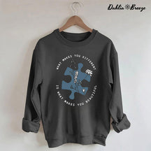 Ce qui vous rend différent Sweat-shirt de sensibilisation à l'autisme