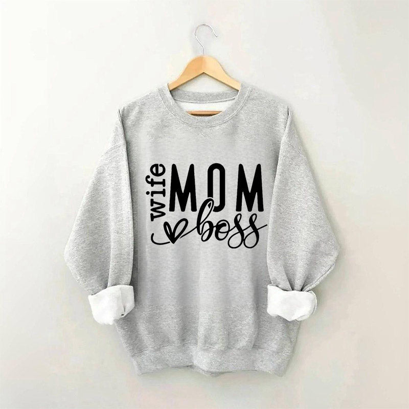 Sweat-shirt Maman Femme Patron