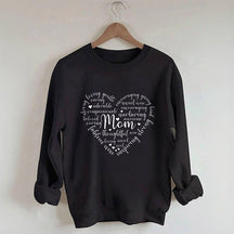 Sweat-shirt Maman Coeur