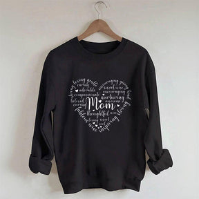 Sweat-shirt Maman Coeur