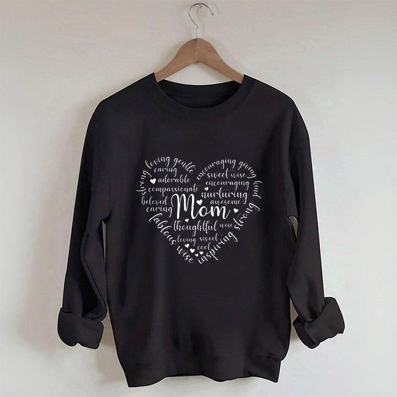 Sweat-shirt Maman Coeur