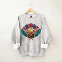 Thanksgiving Türkei Vintage Herbst Sweatshirt