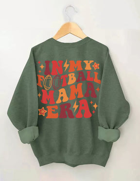 Dans mon sweat-shirt Football Mama Era