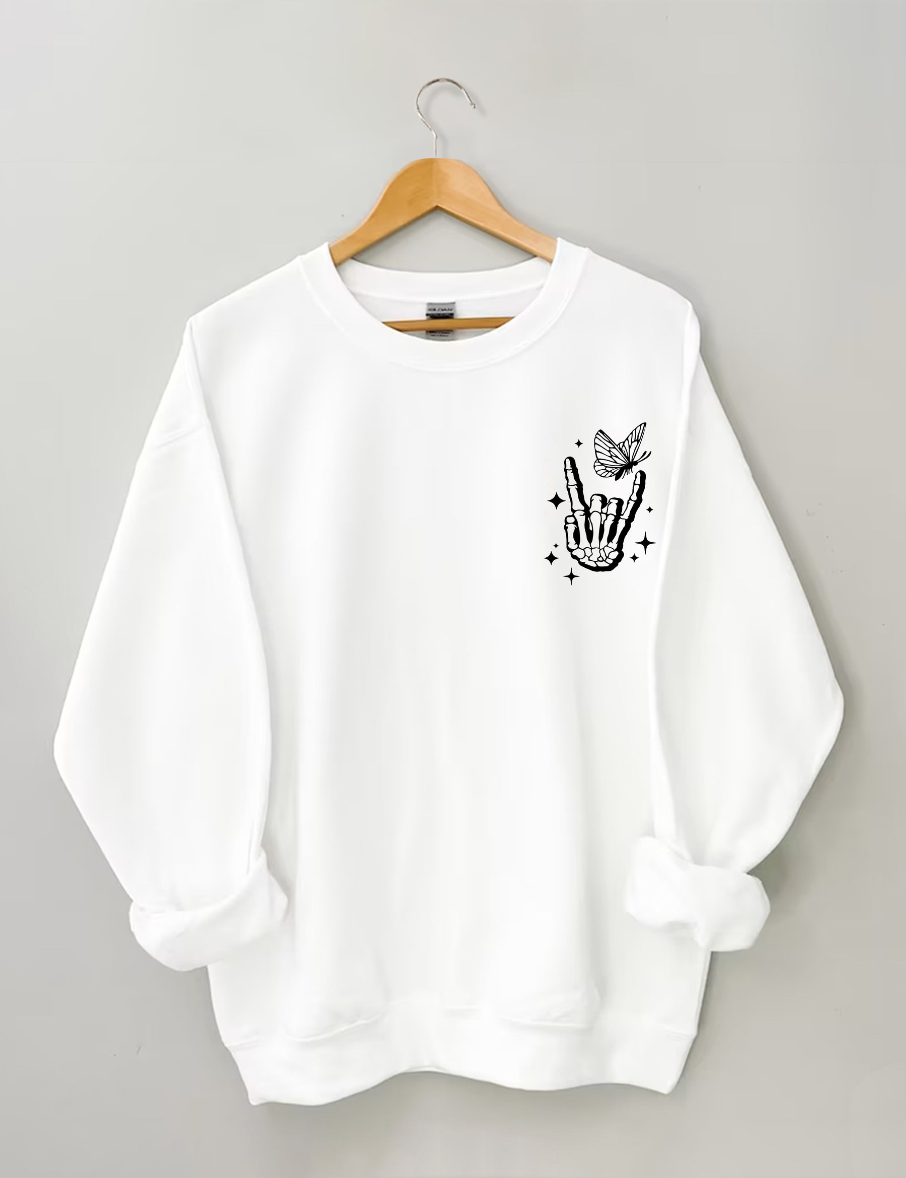 Sweat-shirt de personnage de construction de tantes étranges