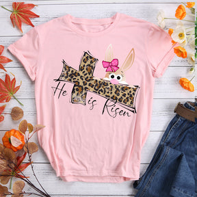 He is Risen Rabbit Lover T-shirt