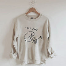 Selbstpflege-Sweatshirt 