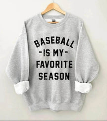 Le baseball est mon sweat-shirt de saison préféré 