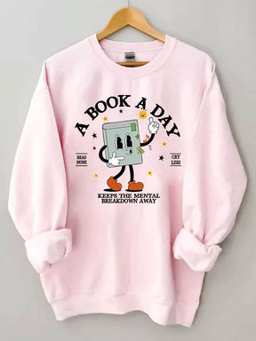 Ein Buch-ein-Tag-Sweatshirt