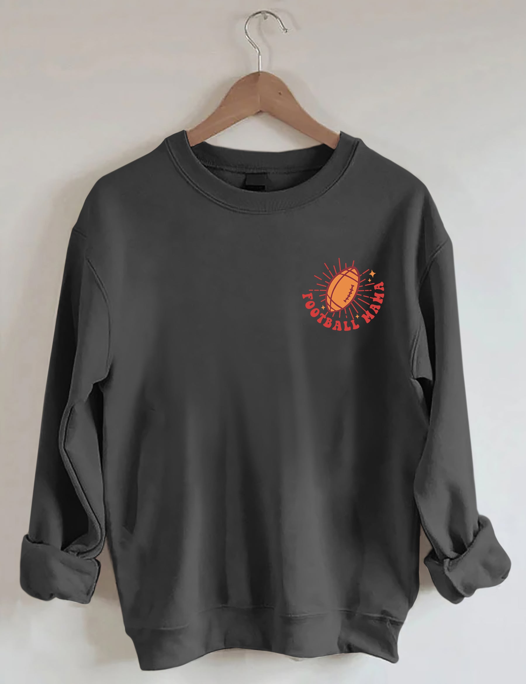 Dans mon sweat-shirt Football Mama Era