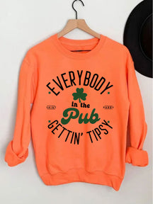 Jeder im Pub wird beschwipst Sweatshirt
