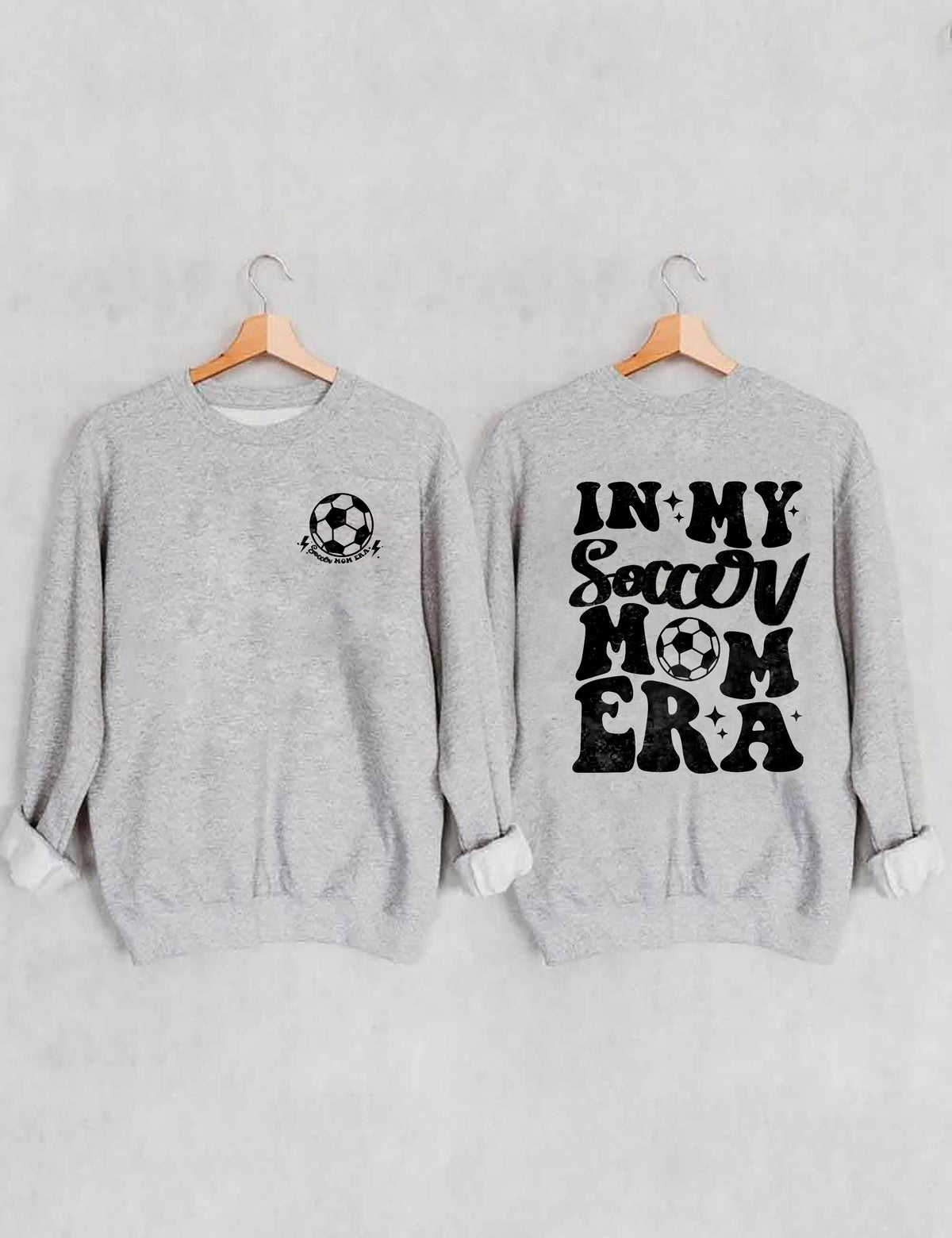 Sweat-shirt Dans mon ère de maman de football