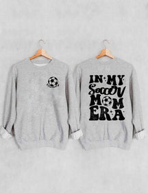 Sweat-shirt Dans mon ère de maman de football