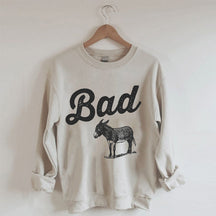 Sweat-shirt mauvais âne 