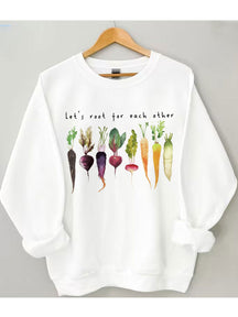 Lasst uns füreinander anfeuern Sweatshirt 