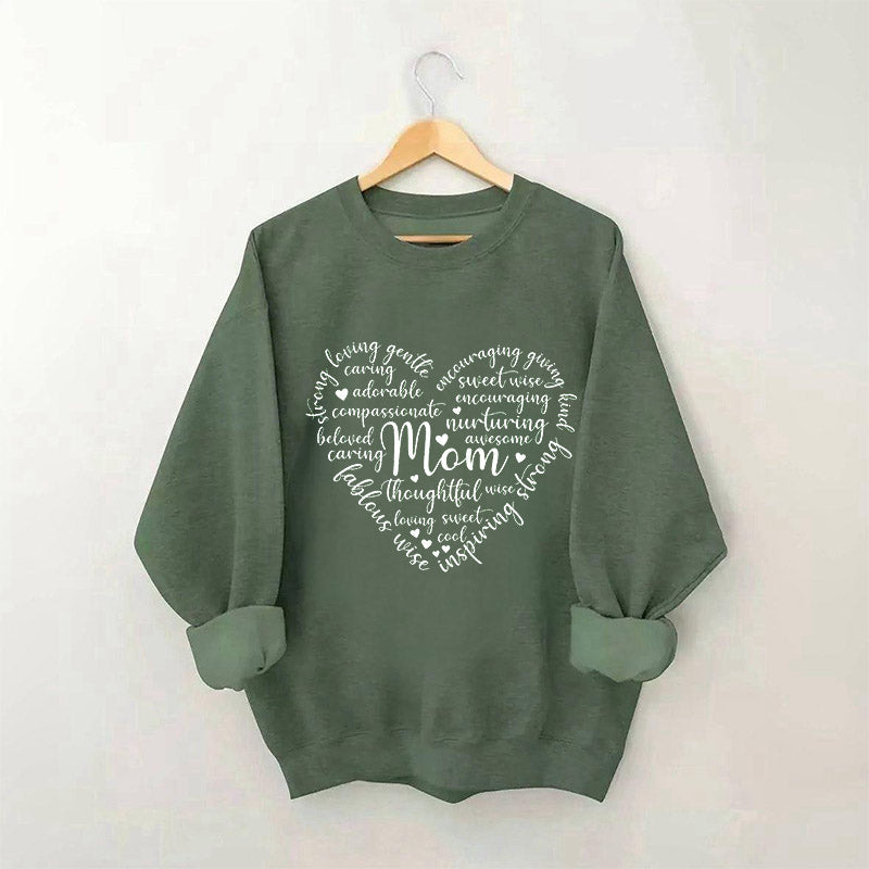 Sweat-shirt Maman Coeur