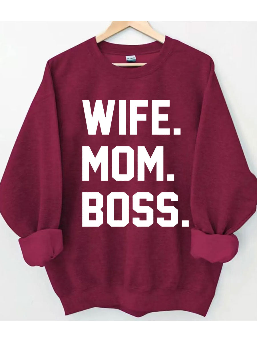 Sweat-shirt Femme Maman Patron 