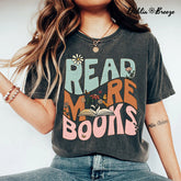 Lire plus de livres T-shirt de lecture drôle