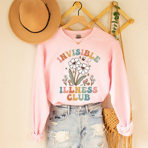 Unsichtbares Illness Club-Sweatshirt