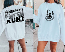 Trendiges Feral Tante Sweatshirt