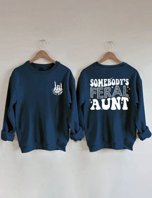 Cooles Tante Casual Sweatshirt