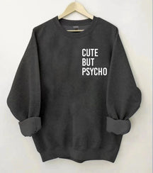 Sweat-shirt mignon mais psychopathe 