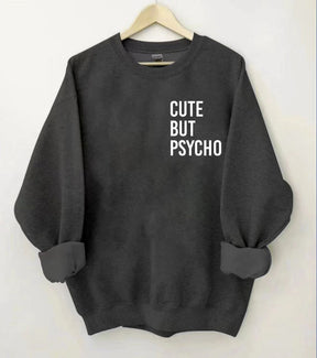 Süßes aber psycho-Sweatshirt 