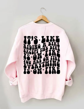 Sarkastisches Mom Life Sweatshirt