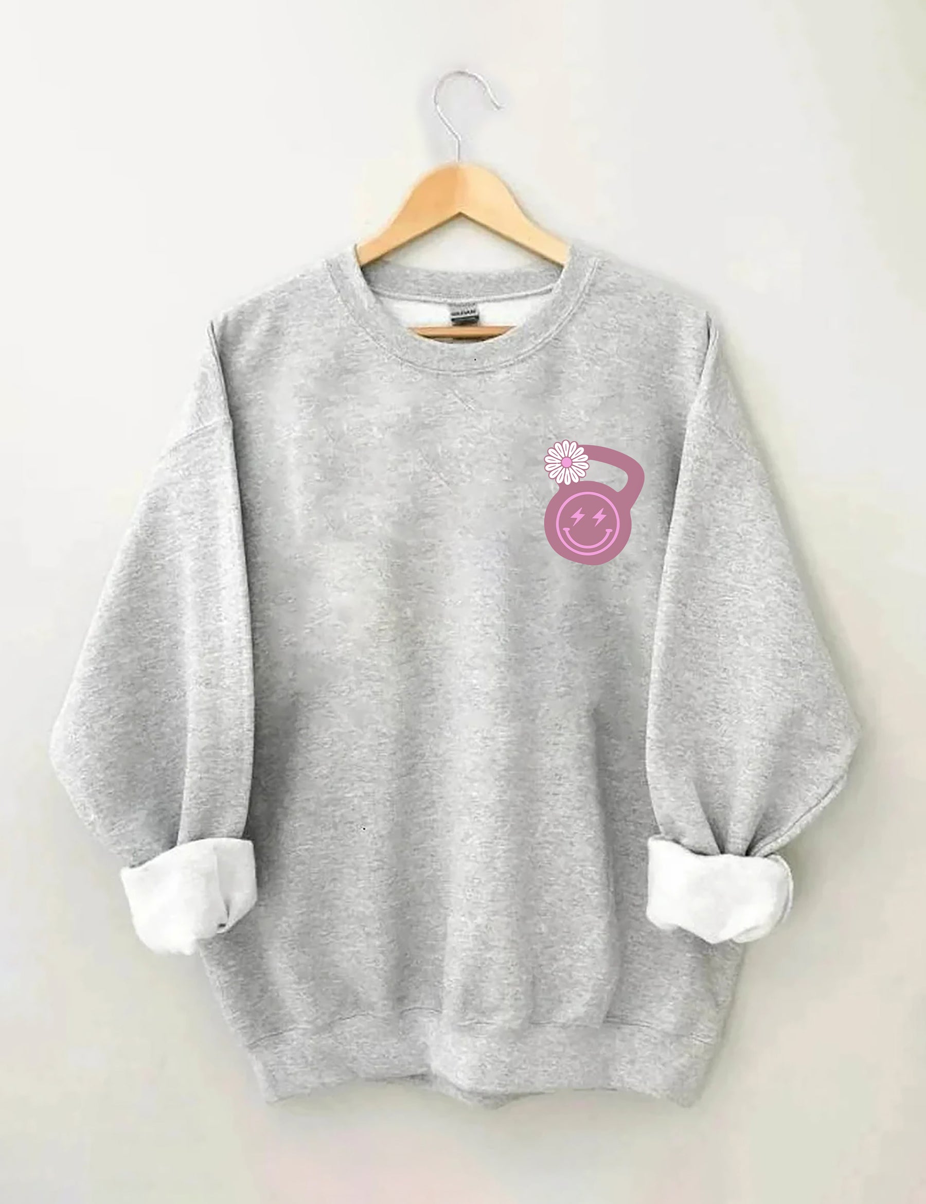 Sweat-shirt de couverture de pompe de maman musculaire