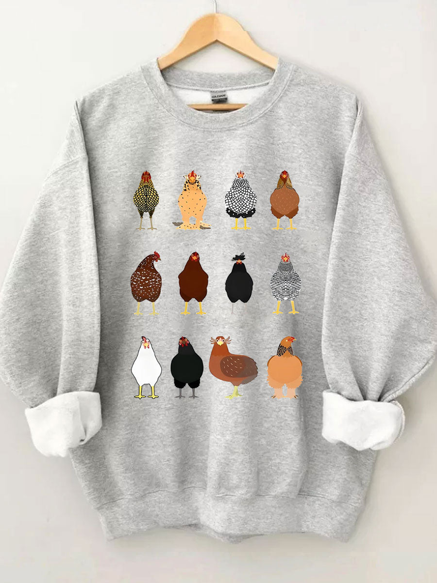 Huhn-Sweatshirt 