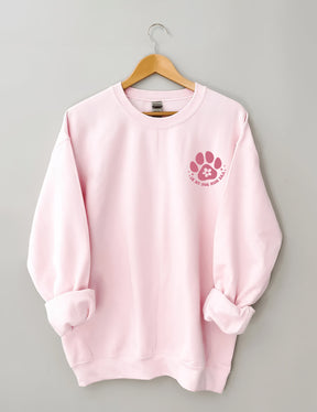 In meinem Hundemama-Ära-Sweatshirt