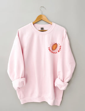 Dans mon sweat-shirt Football Mama Era