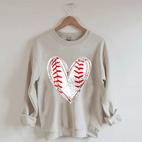 Chemise de siège coeur de baseball 