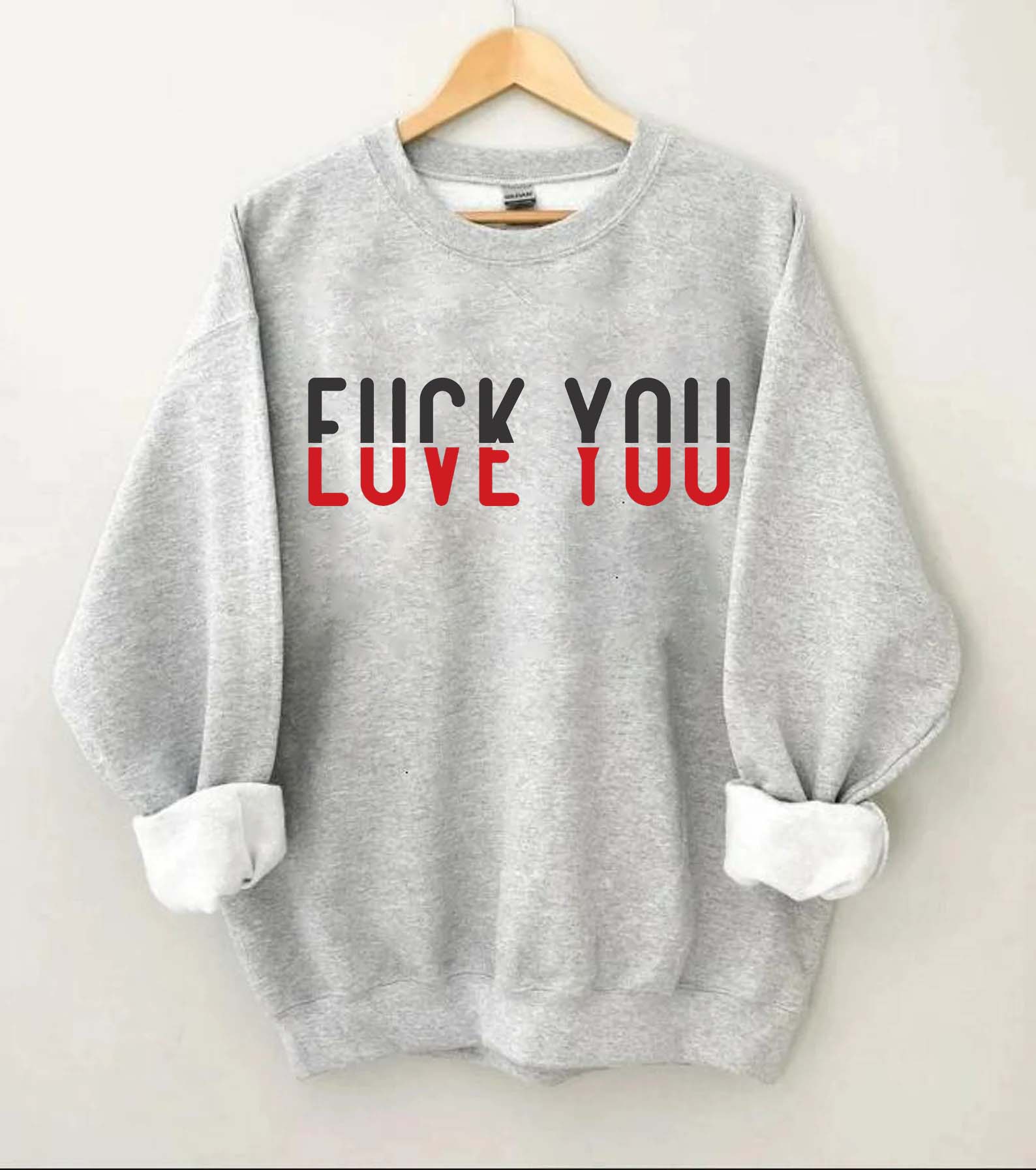 Ich liebe dich Sweatshirt 